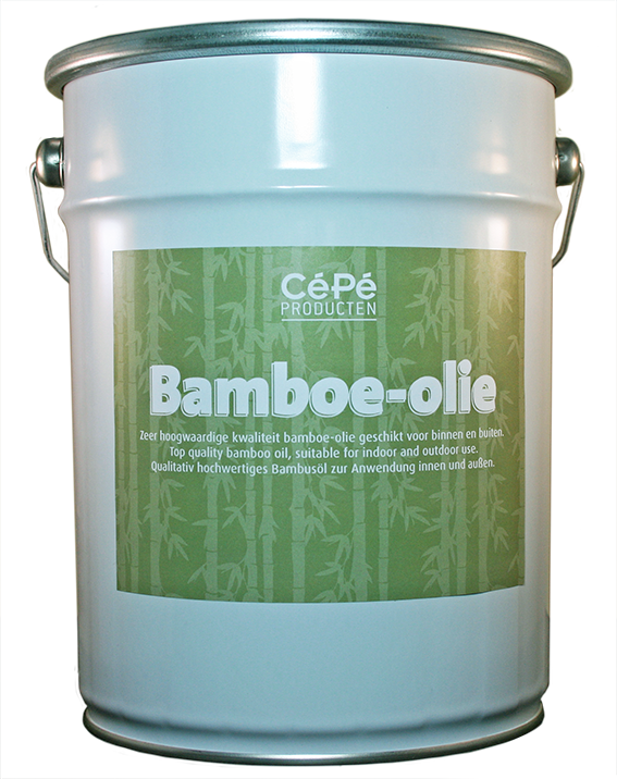 Transparante Bamboe olie