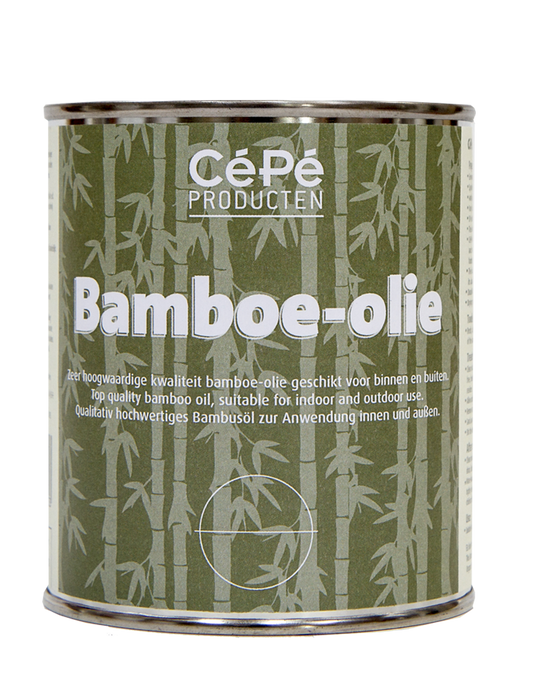 Transparante Bamboe olie