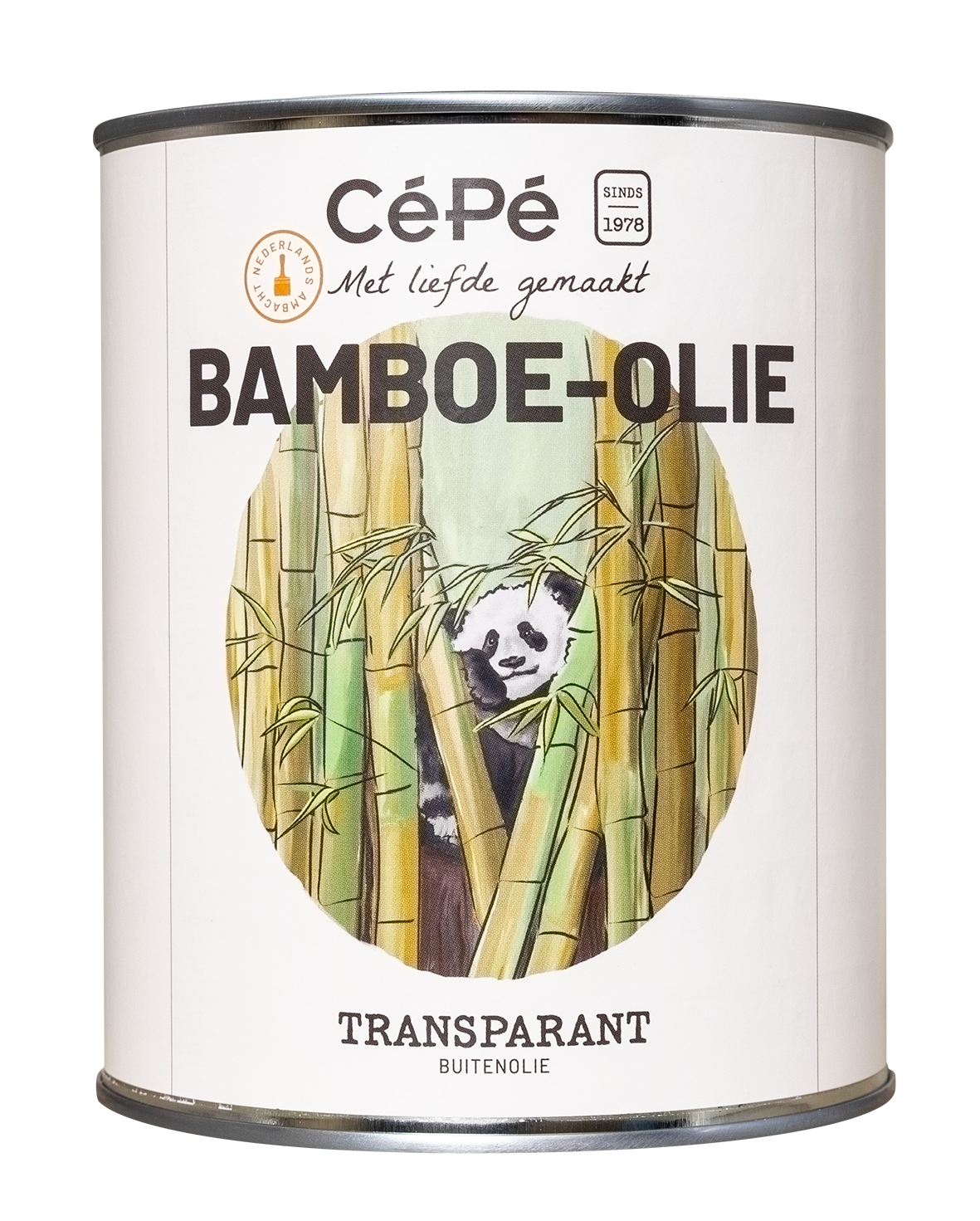 Transparante Bamboe olie