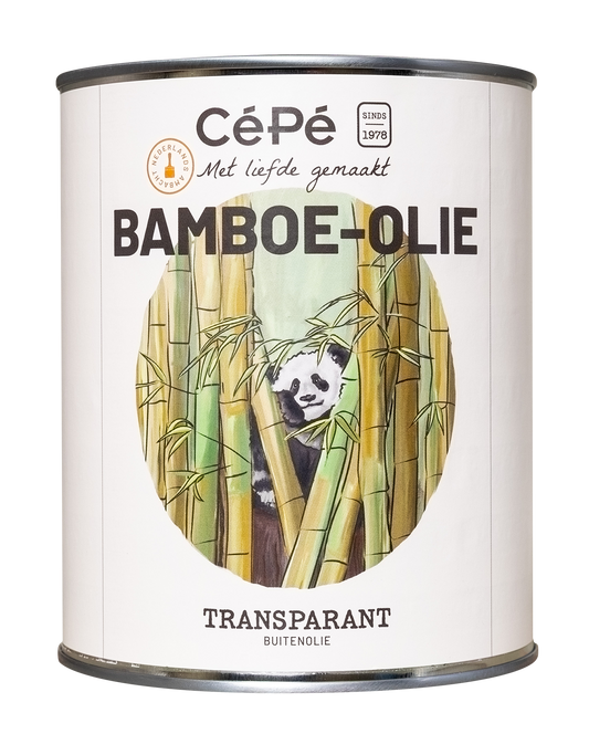 Transparante Bamboe olie