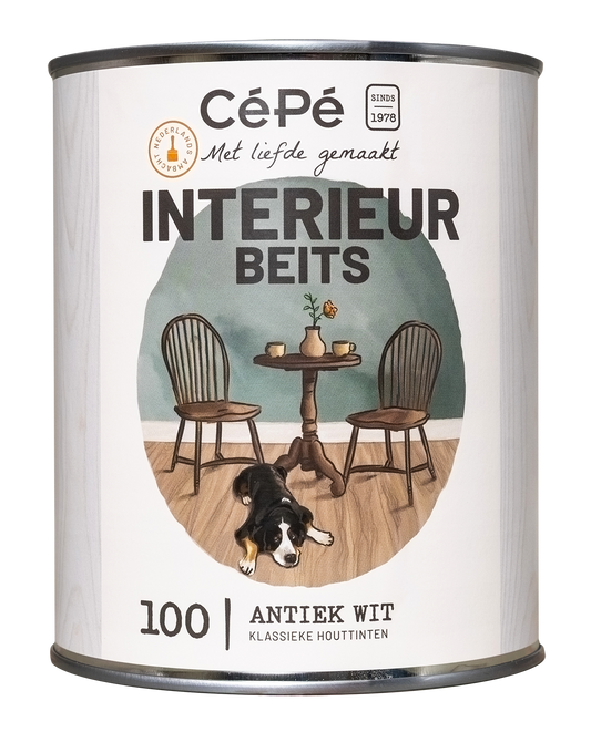100. Antiek wit