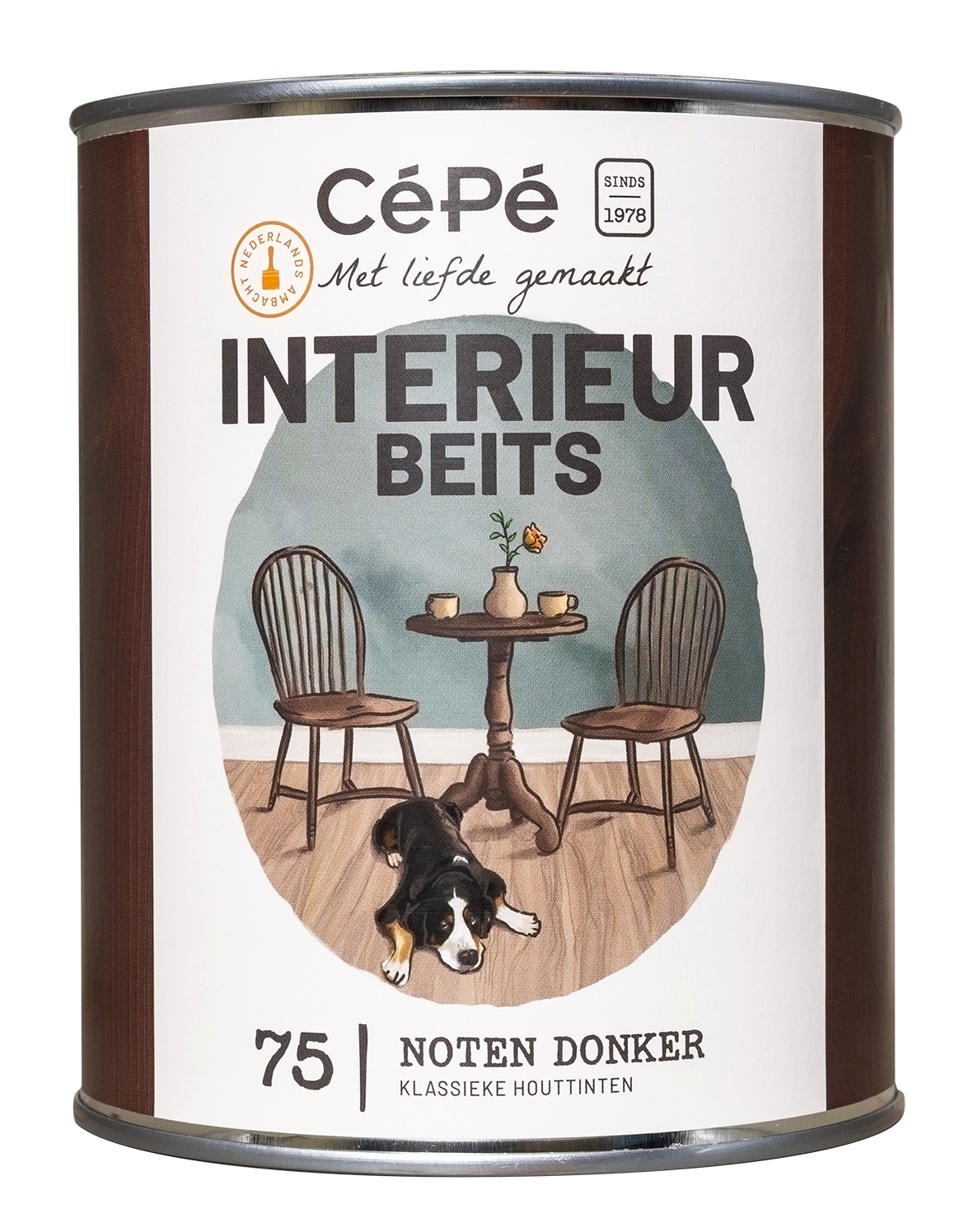 75. Noten donker