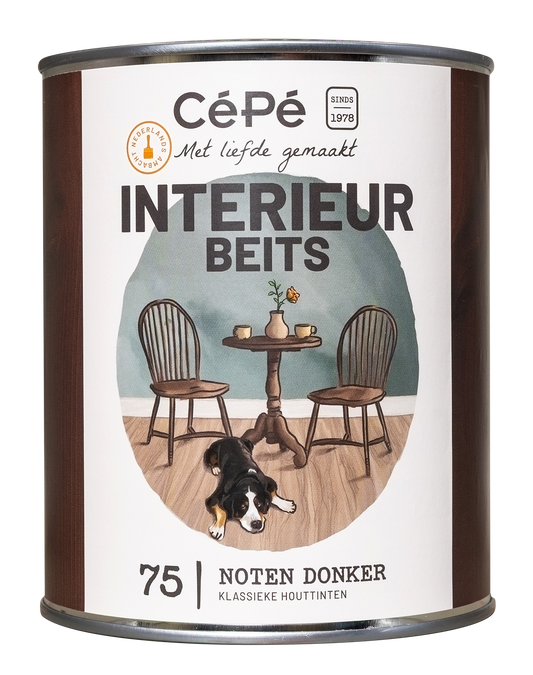 75. Noten donker